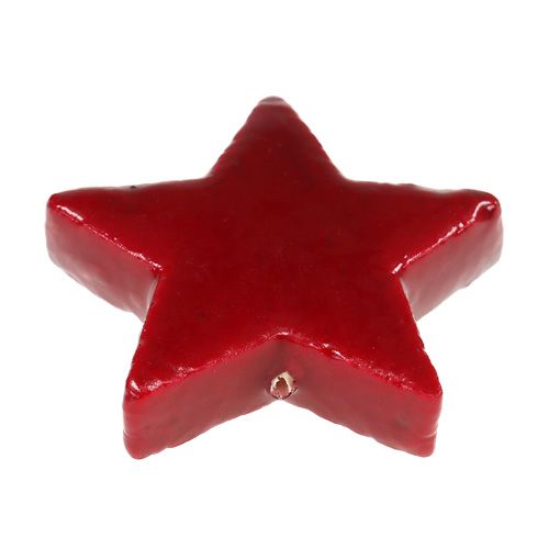 Artikel Weihnachtssterne mix 4-5cm rot glänzend 72 St