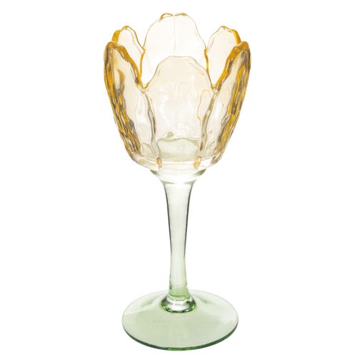 Artikel Teelichthalter Tulpe Blütenmotiv Dekoration für romantische Stimmung und elegantes Ambiente 20cm