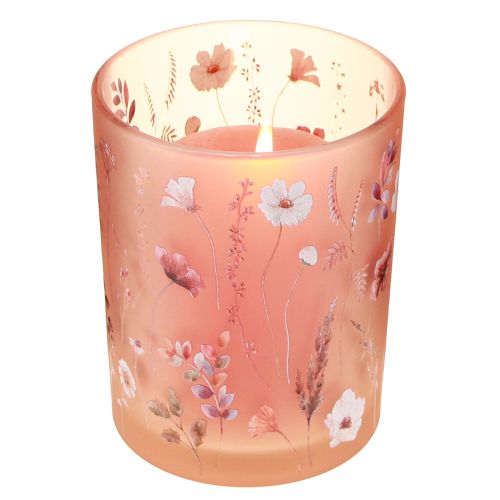 Artikel Deko Windlicht Glasmotiv Floraldekor für stilvolle Wohnakzente 12,5cm 2St