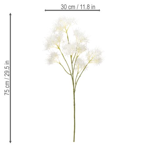 Artikel Kunstblume Blütenzweig für modernes Wohnambiente und stilvolle Raumgestaltung  75cm