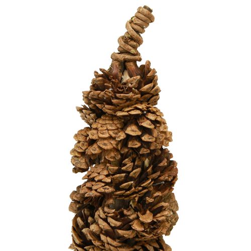 Artikel Zapfen Tischweihnachtsbaum Zapfenbaum Natur 16×60cm