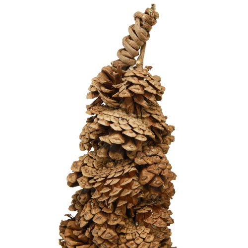 Artikel Zapfenbaum Weihnachtsbaum Zapfen Deko Natur 14×50cm
