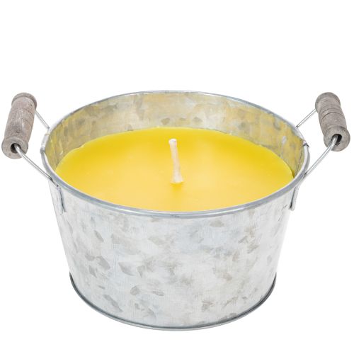 Citronella Kerze Outdoor im Eimer Stimmungsvolle Beleuchtung und Insektenabwehr 15cm kaufen | Floristik24.de