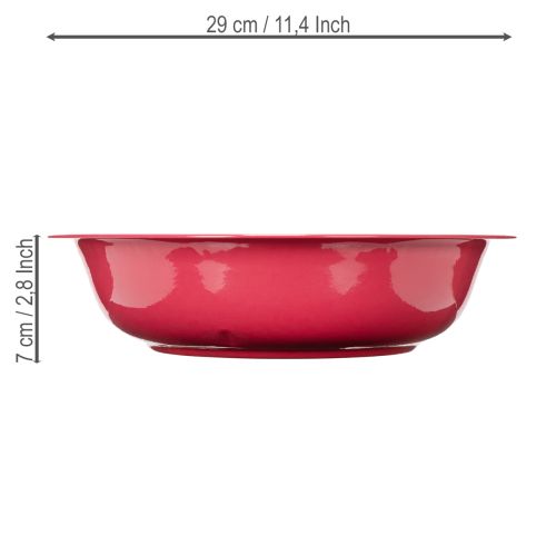 Artikel Pflanzschale runde Form für stilvolle Indoor Dekoration oder Garten 29cm 2St