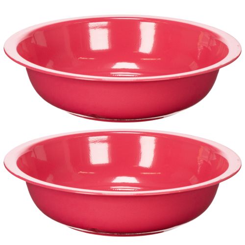 Pflanzschale runde Form für stilvolle Indoor Dekoration oder Garten 29cm 2St | Floristik24.de