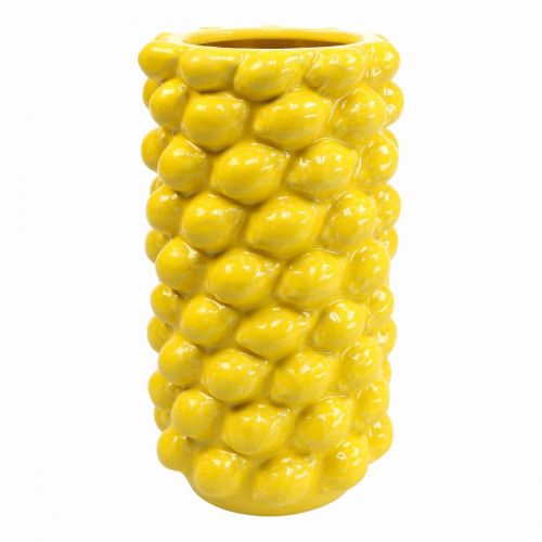 Artikel Zitronenvase Vase Zitronen Gelb Sommerdeko Ø15cm H30cm