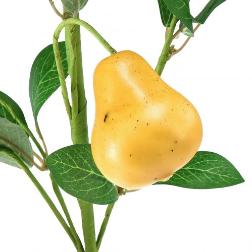 Artikel Künstlicher Dekozweig Birnenzweig Gelb Zweigdeko 75cm