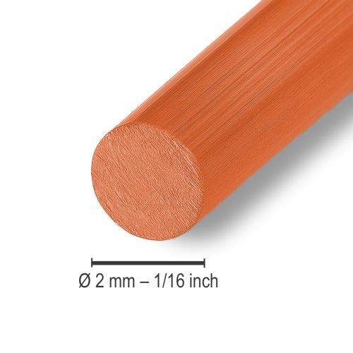 Artikel Aluminiumdraht Orange Ø2mm Basteldraht Alu 500g 60m
