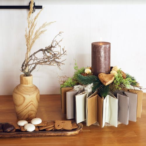 Artikel Blumenübertopf Blumentüte Pink Lachs 12cmx12cm 6 St