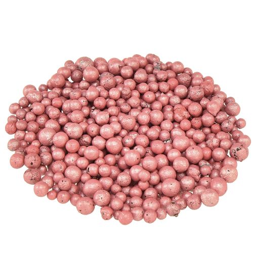 Brillant Dekoperlen 4mm - 8mm Rot Deko Granulat 1 Liter