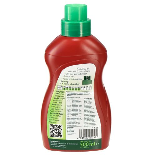 Artikel Chrysal Zitrusdünger Dünger Konzentrat 500ml