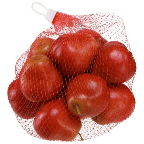 Artikel Deko Birnen Deko Obst Rot im Netz Ø5,5cm H6,5cm 12 St
