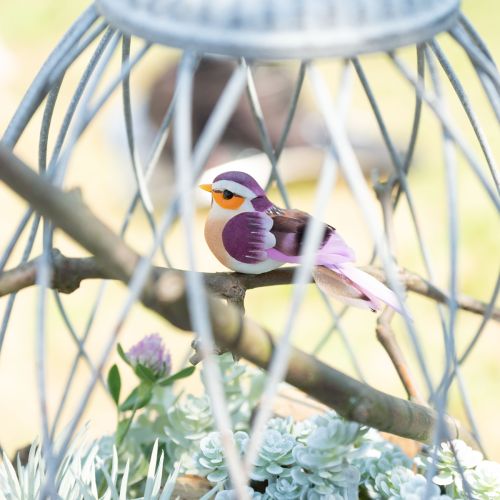 Artikel Deko Vögel Federn am Draht 6-fach sortiert 8x3,5cm 12 St