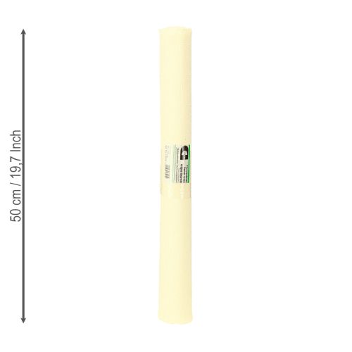 Artikel Floristen-Krepppapier Floristenkrepp Champagner 50×250cm 5St