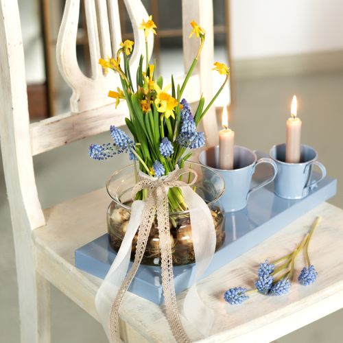 Glasschale Dekoschale Glas Schwimmschale Ø16cm H8cm