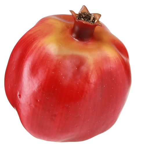 Granatapfel Deko Obst künstlich Rot Schaufensterdeko 10,5cm