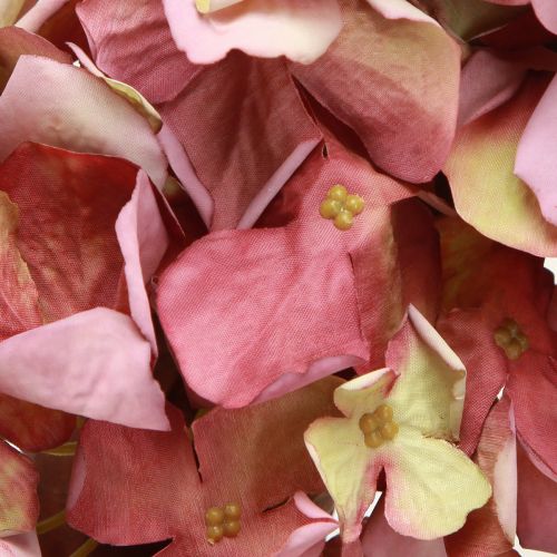Artikel Hortensien Kranz Mauve Rosa Dekokranz Künstlich Ø30cm