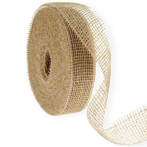 Artikel Juteband Natur 5cm 40m