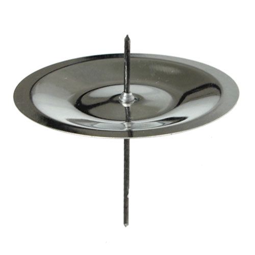 Artikel Kerzenhalter mit Dorn, silber 6 cm, 36 St