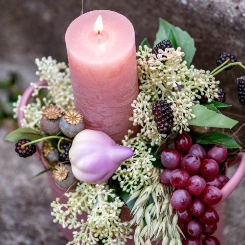 Artikel Künstliches Gemüse Deko Knoblauch Rosa, Weiß Ø6,5cm 2 St