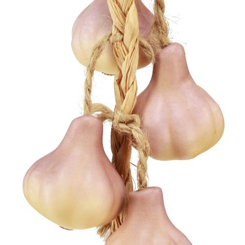 Artikel Knoblauch Deko zum Hängen Künstlich Gelb Lila L50cm