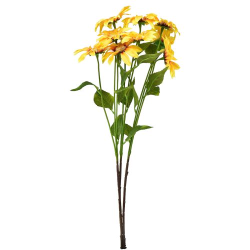 Artikel Künstliche Sonnenblumen Deko Blumen Gelb 79cm 3St
