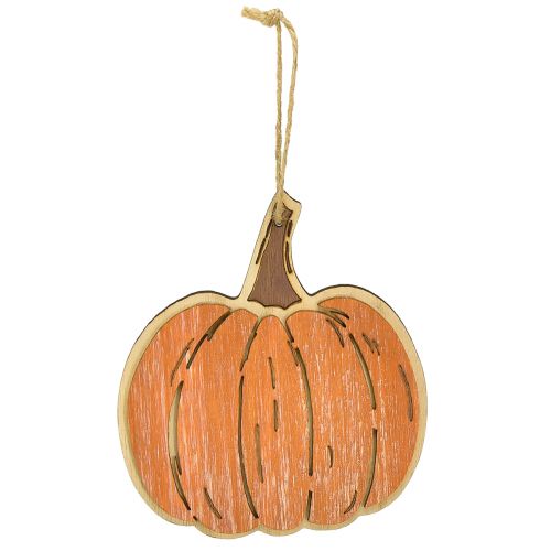 Artikel Kürbis Deko zum Hängen Holzdeko Herbst 14,5x13cm 8 St
