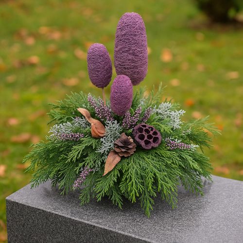 Artikel Lotos Kapseln, Trockenfloristik, Lotuskolben Rosa, Weiß gewaschen 50 St