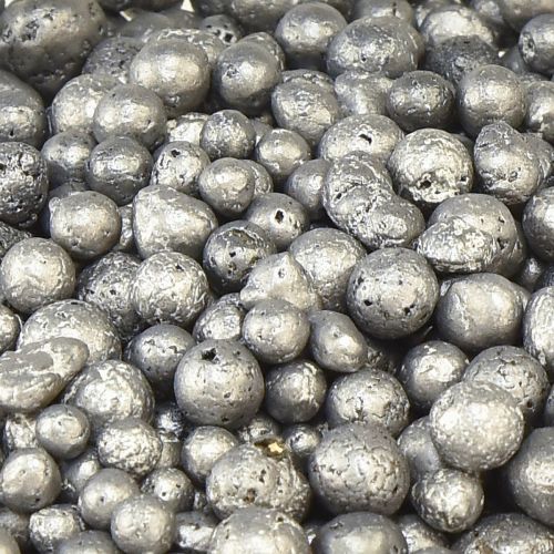 Artikel Metallic Dekoperlen Anthrazit Deko Granulat rund 4-8mm 1l