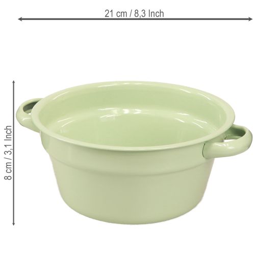 Artikel Metallschale Deko Schale Pastell Farbig Ø17cm H8cm 4St