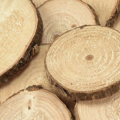Artikel Mini Holzscheiben Deko Baumscheiben Natur Ø3-6cm 600g