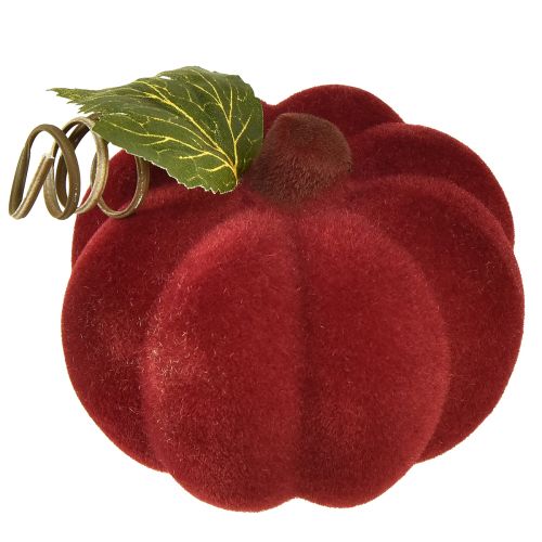 Artikel Mini-Kürbis Deko beflockt – Sortiert in Herbstfarben 9,5cm 3 St