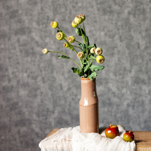 Artikel Mohnblumen künstliche Dekoration Bund realistische Blüten für Wohnaccessoires 61cm 3St