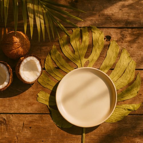 Artikel Monstera Blätter getrocknet Deko Fensterblatt H50cm 5 St