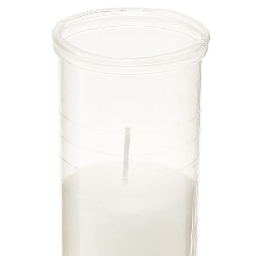 Artikel Nachfüllkerzen für Grablichter Weiß 84h H17cm 5 St