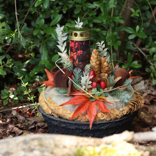 Artikel Oasis Black Biolit Pflanzschale Schwarz Blumenschale Ø35cm