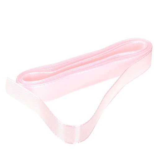 Floristik24 Dekoband Geschenkband Rosa Band Webkante 15mm 3m 10 St