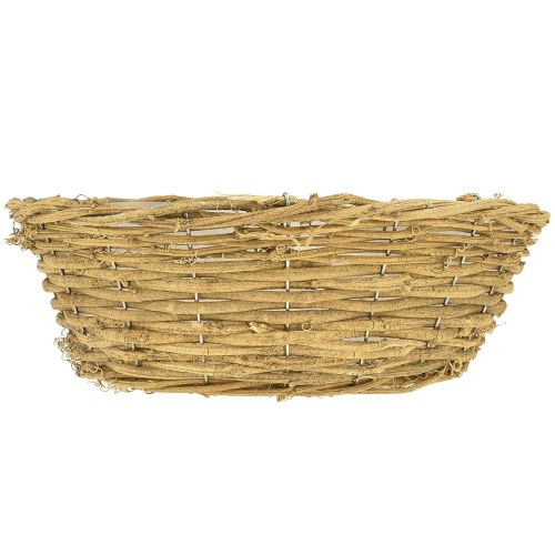 Artikel Pflanzschale Deko Schale Rund Natur Reben Ø35cm H12cm