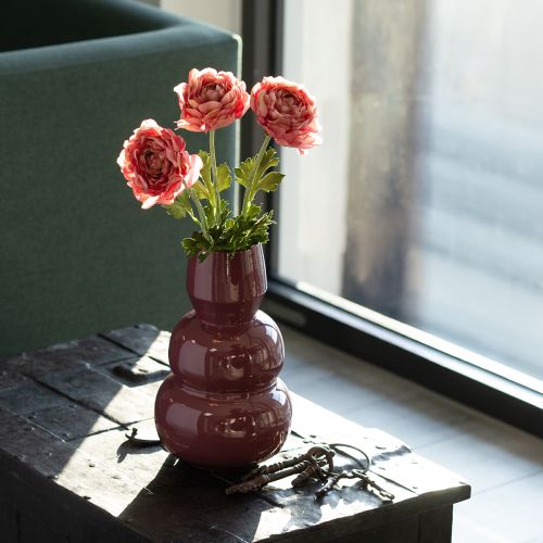 Artikel Künstliche Ranunkel als Blütenbund für elegante und pflegeleichte Dekoration 51cm 3St