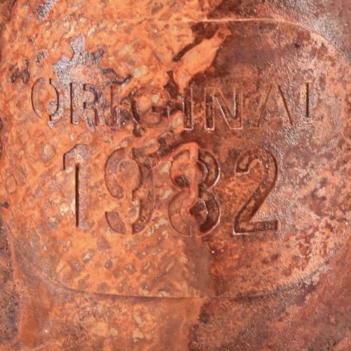 Artikel Rost Deko Gießkanne Mini Pflanztopf Metall Ø10cm H9cm