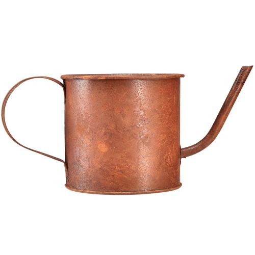 Artikel Rost Deko Gießkanne Mini Pflanztopf Metall Ø10cm H9cm
