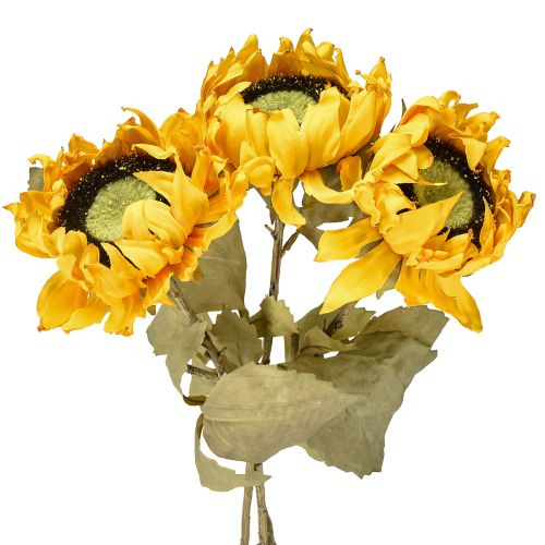 Artikel Sonnenblumen künstlich Sonnenblumen Deko Drylook L60cm 3St