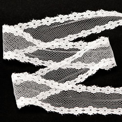 Artikel Spitzenband Hochzeitsband Deko Band Spitze Weiß 28mm 20m
