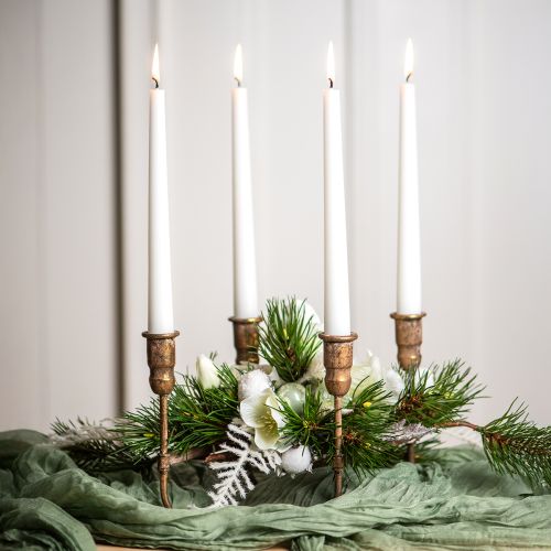 Artikel Spitzkerzen 250/23 Kerzen Weiß 12St