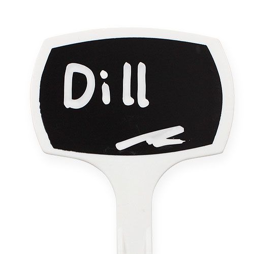 Artikel Pflanzensteckschilder 29cm Schwarz schräg 10 St