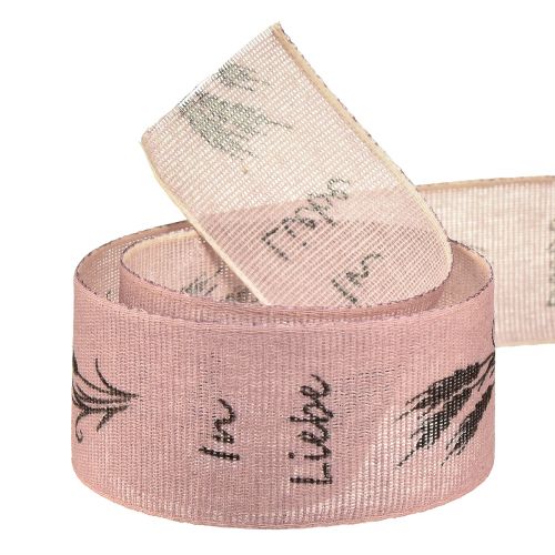 Artikel Trauerband Lila In Liebe Baumwollband Breite 40mm 15m