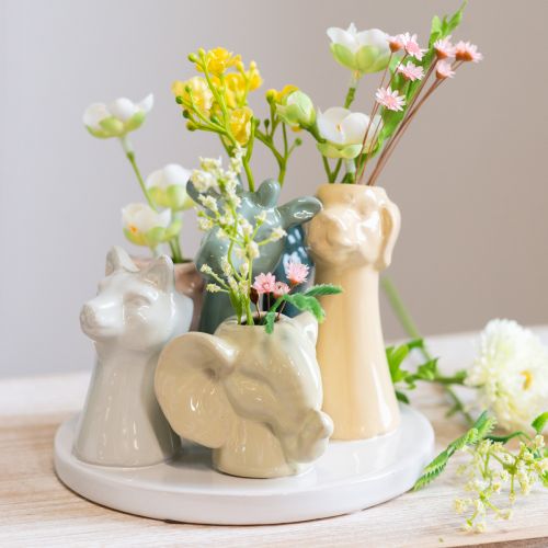 Artikel Vase Dekofiguren Tiere perfekt für verspielte Raumgestaltung 13cm