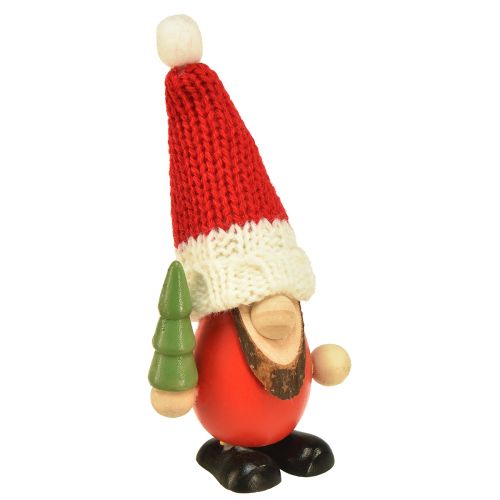 Artikel Weihnachtswichtel Deko Wichtel Holz Rot Grün H10,5/12cm 6St